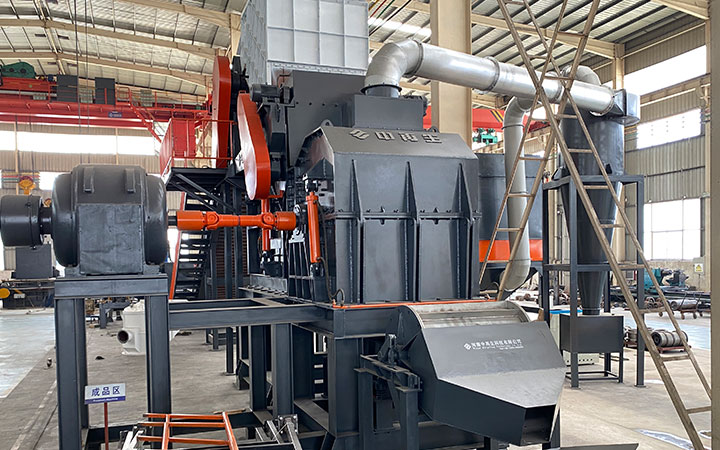 SCL600 臥式破碎機工作原理